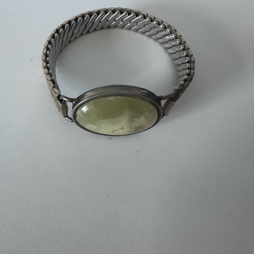 Vintage Green Calcite Bracelet